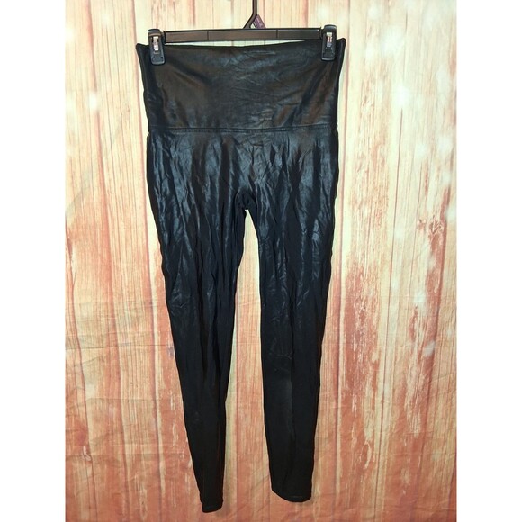 Spanx Black Leggings Sz 1X - Picture 1 of 2